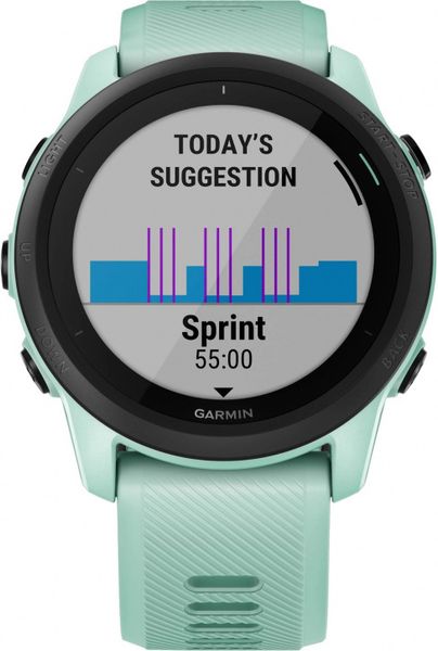 Умные часы Garmin Forerunner 745 NFC, мятный (neo tropic) (010-02445-11)