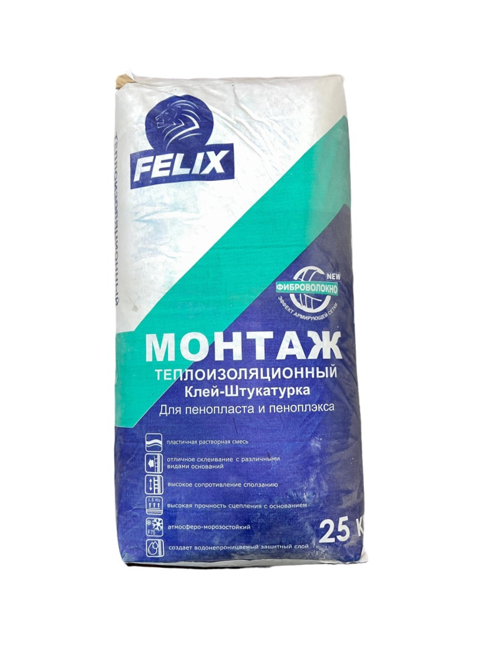СМЕСЬ ТЕПЛОИЗОЛЯЦИОННАЯ КЛЕЙ ШТУКАТУРКА МОНТАЖ FELIX