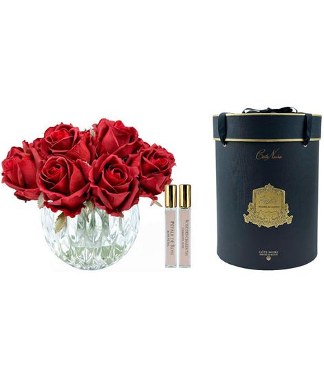 Букет из бутонов красных роз Charente Rose & Rose Petal, Cote Noire
