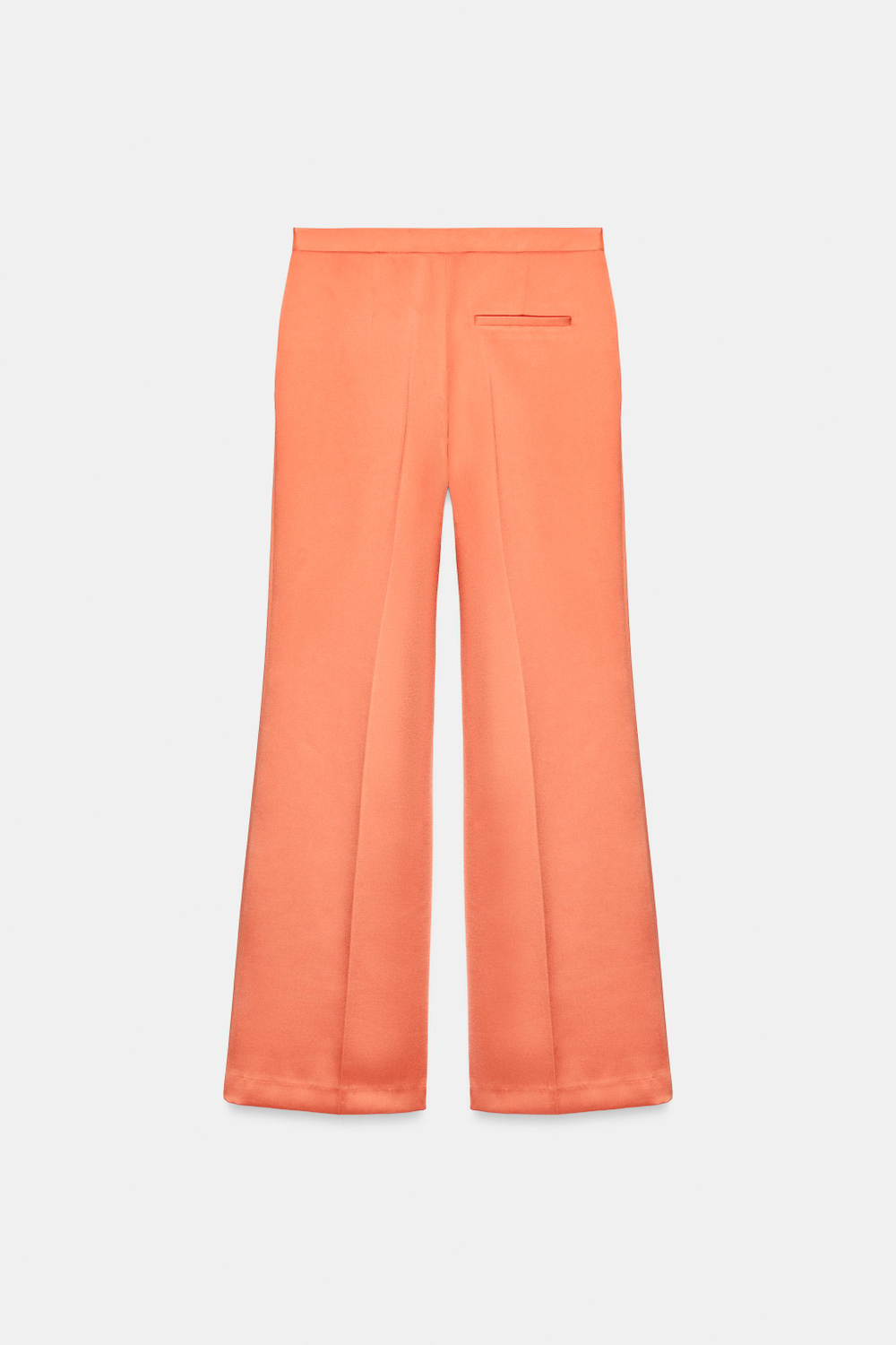 АТЛАСНЫЕ БРЮКИ ПРЯМОГО КРОЯ — ZARA