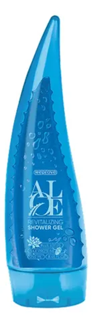 Гель для душа с ароматом лотоса и экстрактом алоэ вера WEPROVE Revitalizing Shower Gel 250 мл