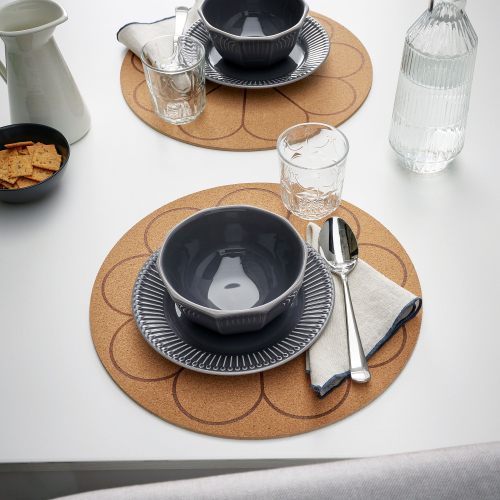Салфетка для сервировки IKEA SVARTVIDE (СВАРТВИДЕ), Пробка, 35 см
