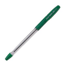 Шариковая ручка PILOT зеленая F 0,7 мм (BPS-GP-F-G)