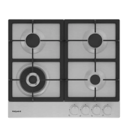 Газовая варочная панель Hotpoint HGMT 641 W IX