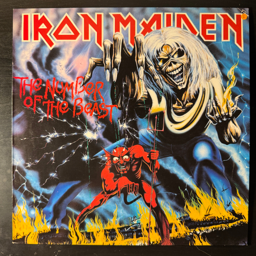 Iron Maiden ‎– The Number Of The Beast (Англия 1987г.)