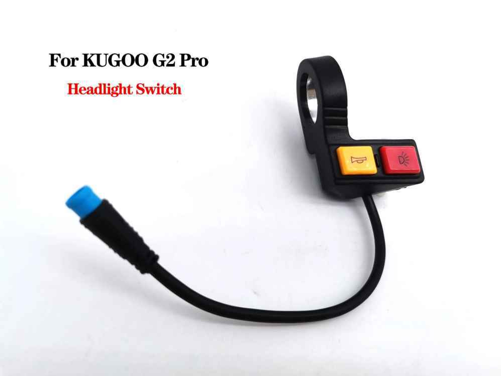 Блок управления сигналом и светом для электросамоката Kugoo G2 PRO (разъем julet 4pin)