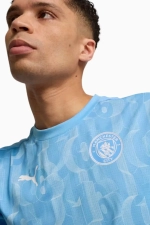 Футболка Puma Manchester City 24/25 Pre-Match - голубой