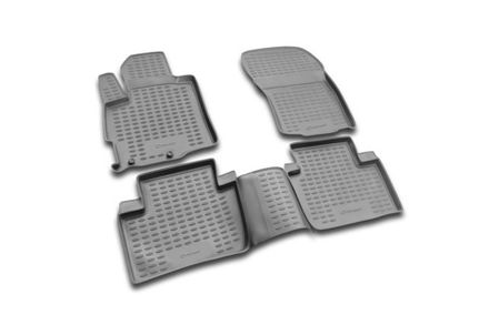 Коврики в салон MITSUBISHI Outlander XL 2005-2010, 2010-2012, 4 шт. (полиуретан)