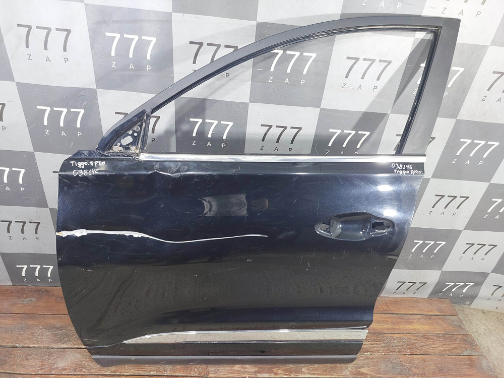 Дверь передняя левая Chery Tiggo 8 Pro 20-нв Б/У Оригинал 928000078AADYJ