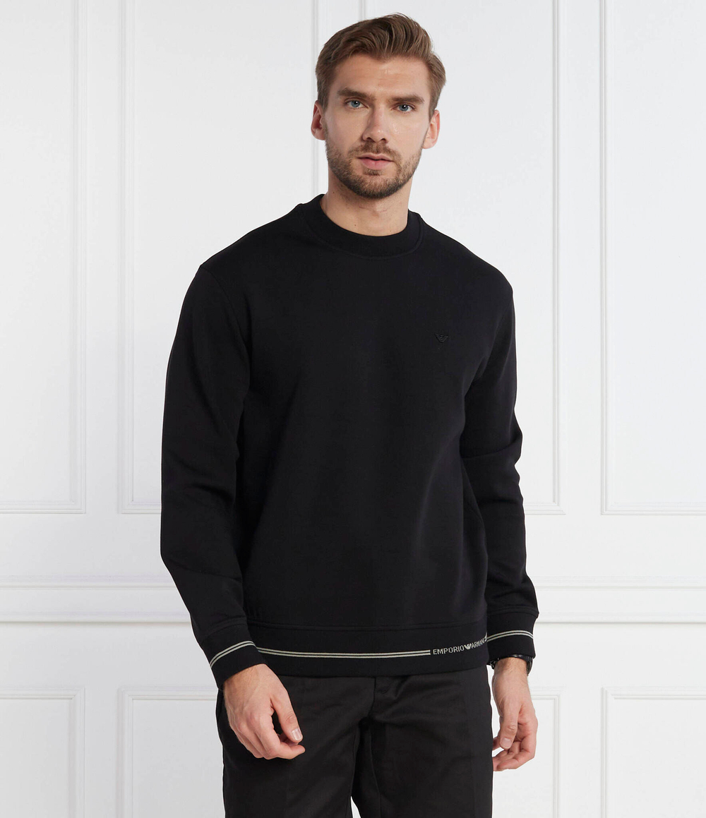 Худи Emporio Armani - черный(6R1MF2 1JHSZ)
