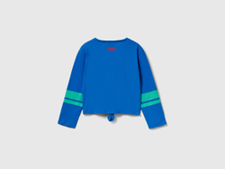 Benetton Футболка из 100% хлопка c принтом «Stranger Things», синий