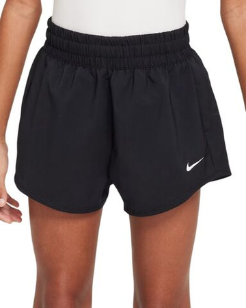 Шорты для девочки теннисные Nike Girls One - black/white