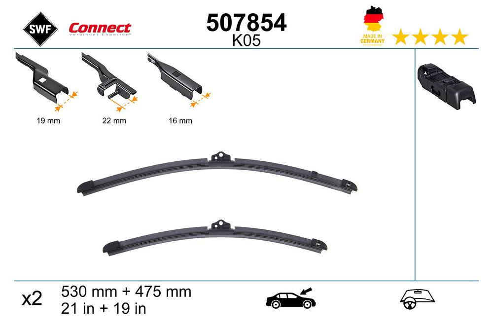 SWF - 507854-SWF - Wiper Blade