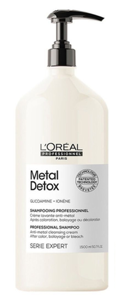 Очищающий крем-шампунь L`oreal Serie Expert Metal Detox Shampoo 1500 мл