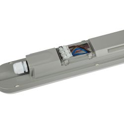 Аварийный линейный светодиодный светильник ЭРА SPP-201-0-65K-E36 36Вт 6500K IP65 1200 с бап 1 час матовый | Линейные светодиодные светильники IP65