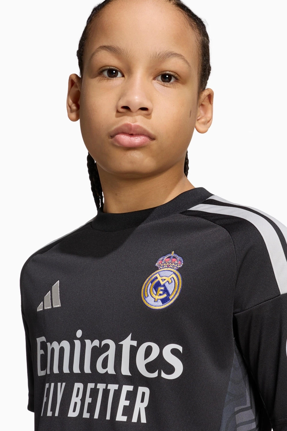 Футбольная форма adidas Real Madrid 26/27 Home Goalkeeper Junior - черный