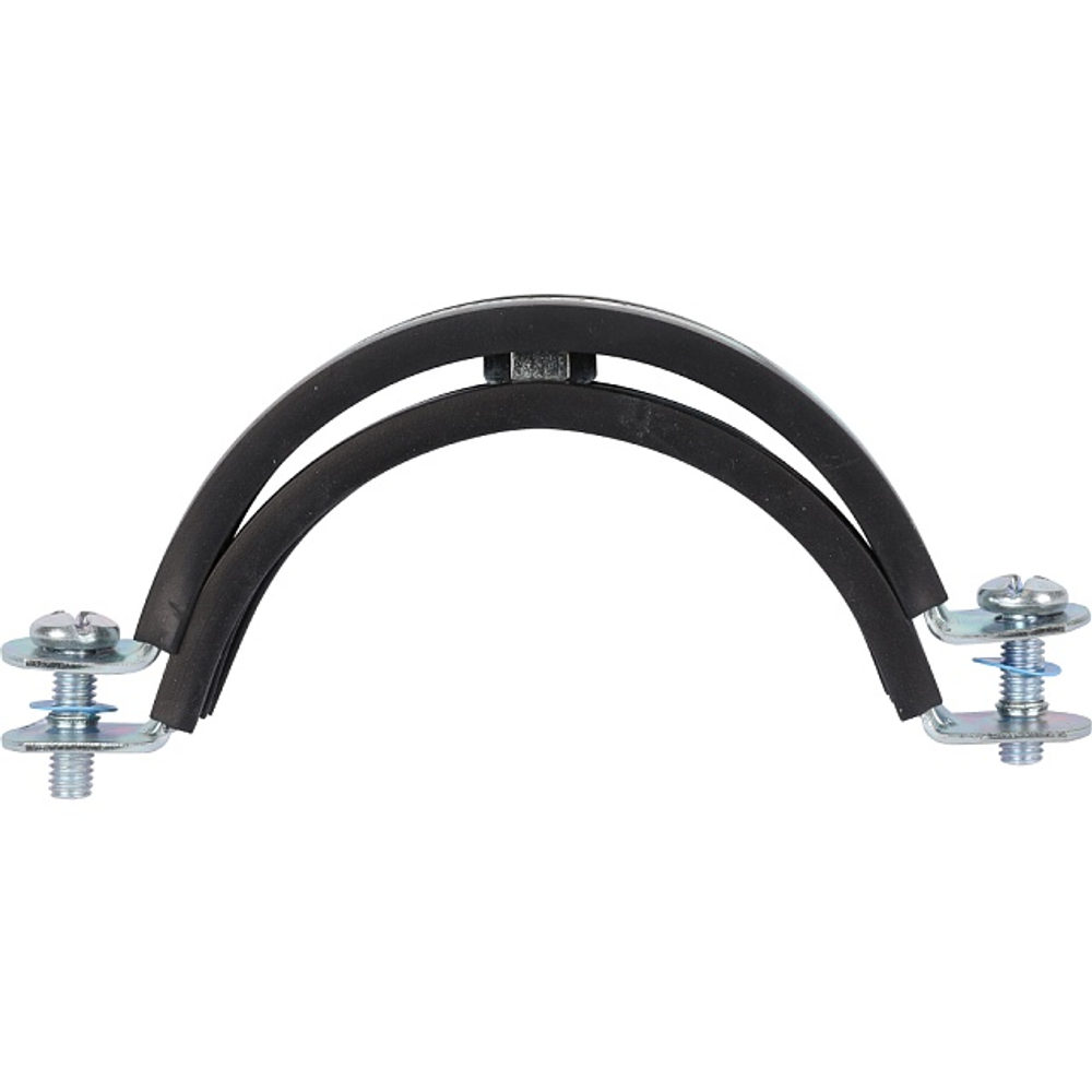 Хомут для труб двухвинтовой STOUT - 3" (87-94 мм, с гайкой)