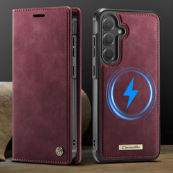 Чехол-кошелек CaseMe 2 in 1 MagSafe Samsung Galaxy S25