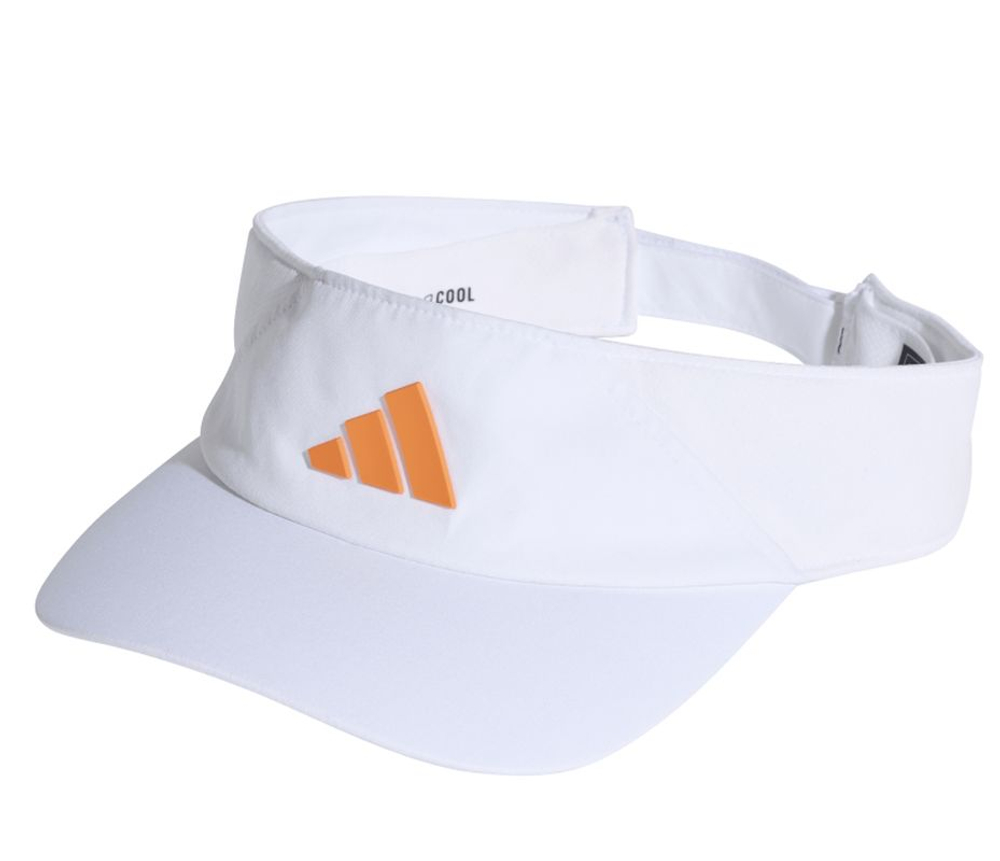 Теннисный козырёк Adidas Climacool Visor - white/pure orange