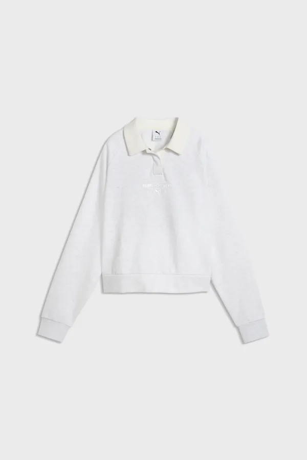 Поло женское PUMA PUMA CLASS Relaxed Longsleeve Polo FL