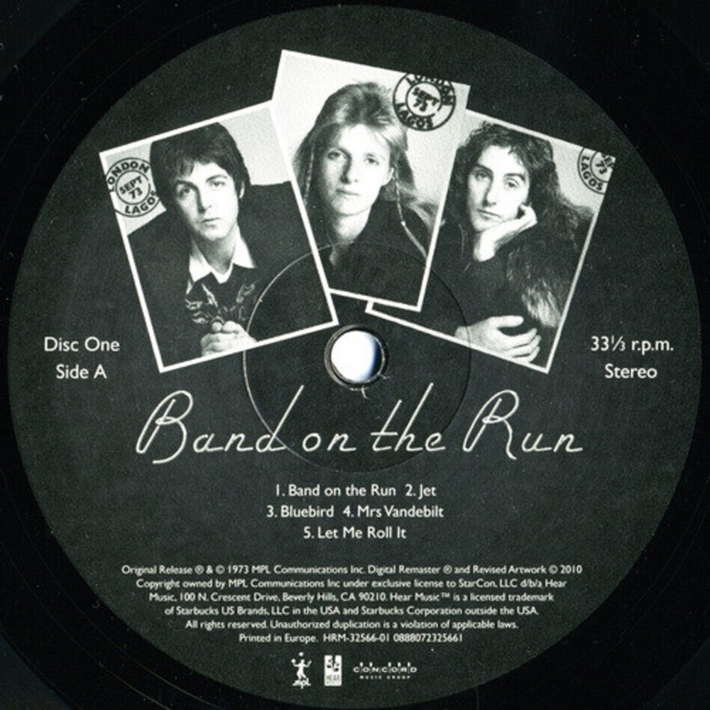 Wings / Band On The Run (2LP)