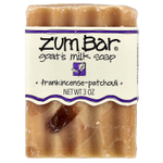 ZUM, Zum Bar, мыло из козьего молока, ладан-пачули, 3 унции