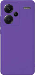 Мягкий Soft Touch чехол из силикона для XIAOMI REDMI NOTE 13 PRO PLUS с бархатной подкладкой