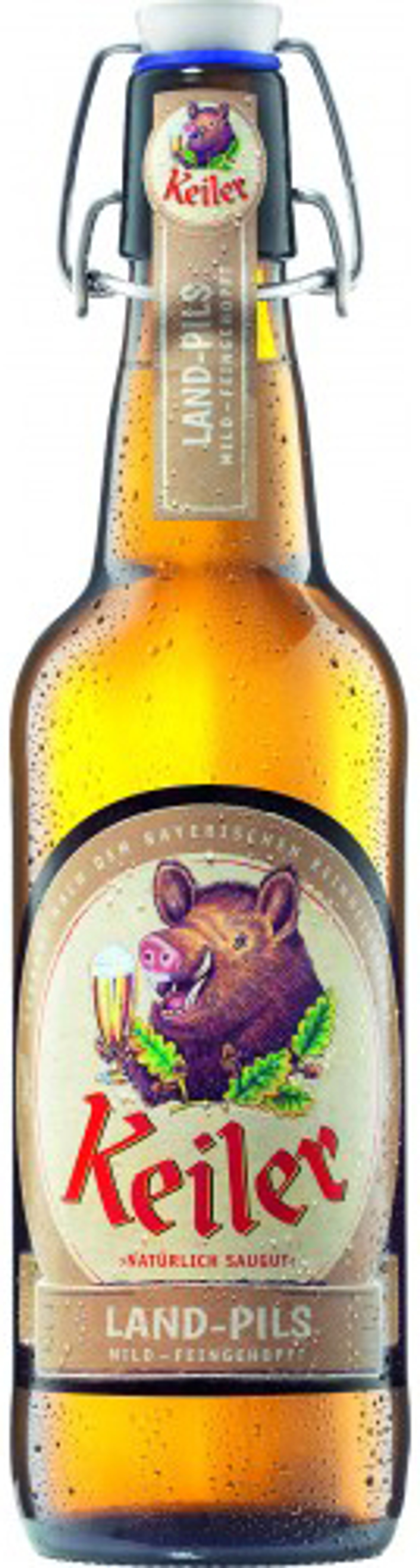 Пиво Кейлер Ланд-Пилс / Keiler Land-Pils 0.5 - стекло