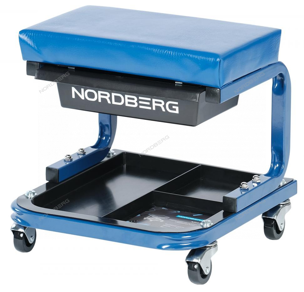 Сидение ремонтное на колесах с выдвижным ящиком Nordberg N30S1