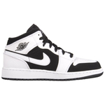 Jordan 1 Mid White Black GS
