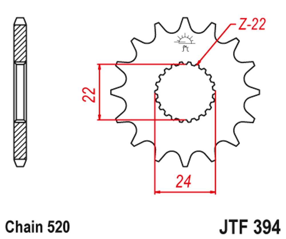 Звезда JTF394.13