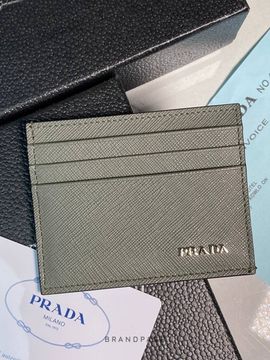 Картхолдер серо-зелёный от Prada BP5-612718
