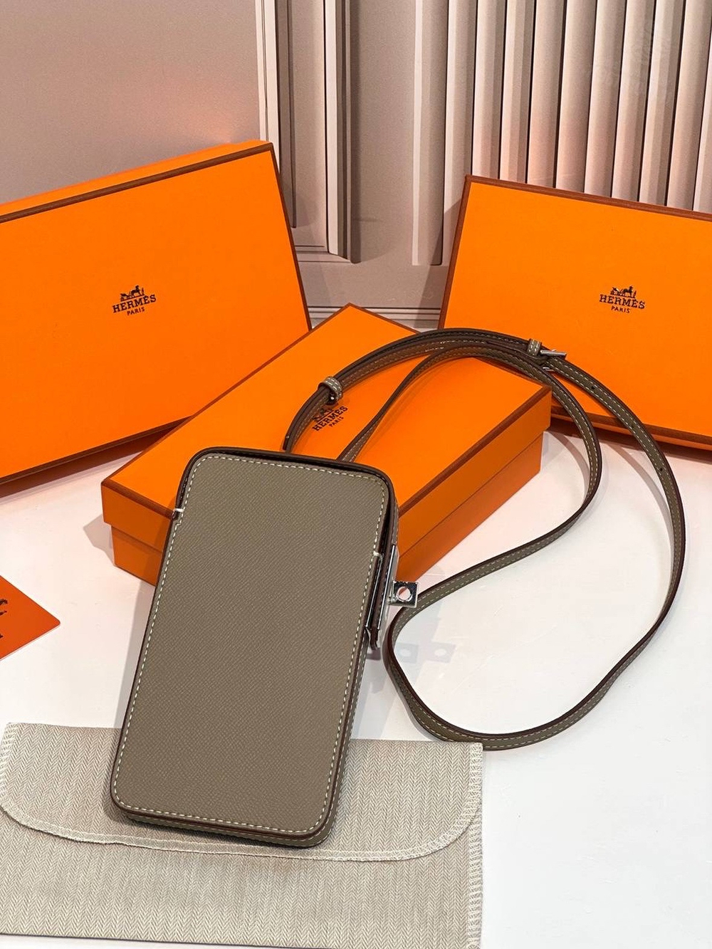 Сумка через плечо Hermes Hac A Box Phone Case