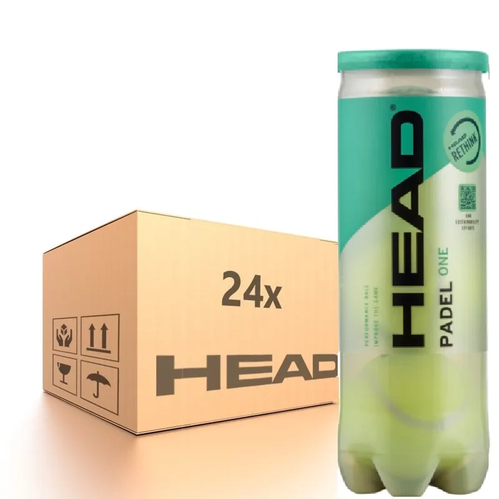 Мячи для Padel Head Padel One - 24 x 3B