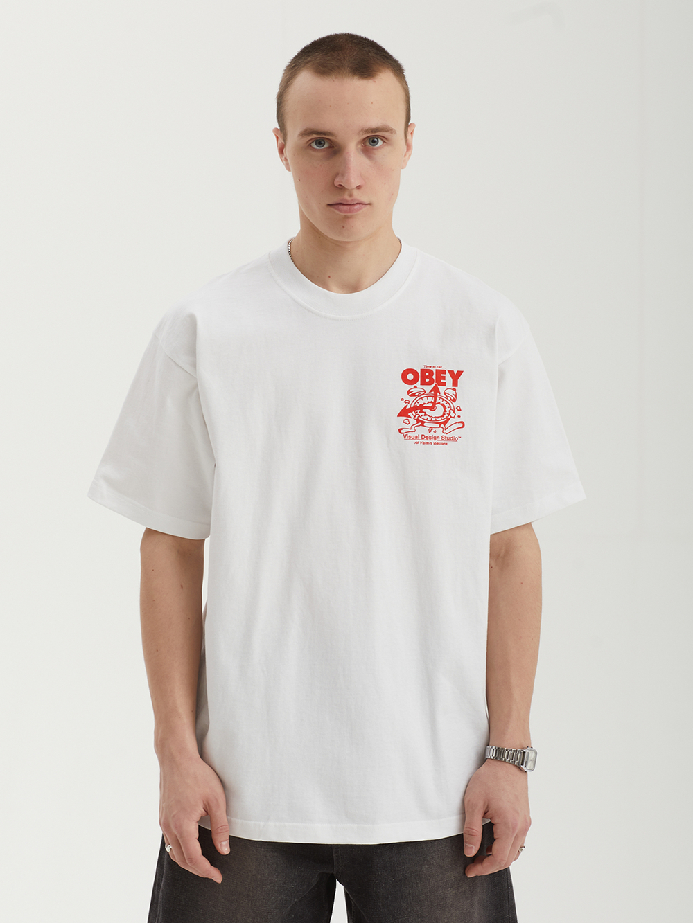 Мужская Футболка Time To Call Obey