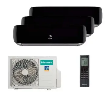 Мультисплит система на 3 комнаты Hisense AMS-09UW4RVETG00(B) x 2 + AMS-12UW4RVETG00(B) / AMW3-24U4RJC