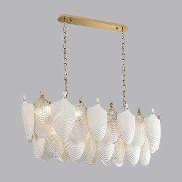 Подвесная люстра 14*Е14 5051/14 золото Porcela Odeon Light