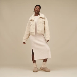 UGG Короткая куртка-тракер Frankie, натуральный
