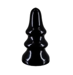 Анальная втулка гигант Black Magnum 22 см