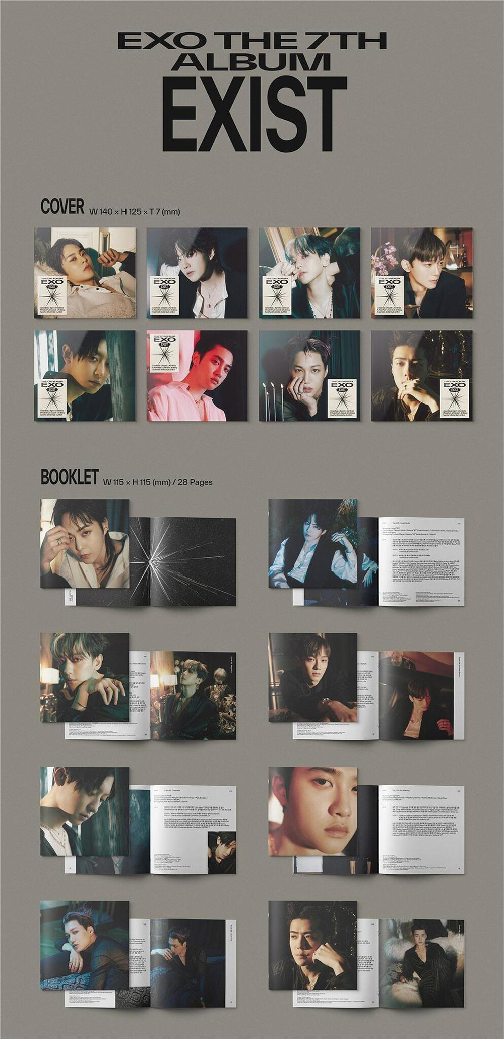 [Альбом] EXO - EXIST (Digipack Ver.)