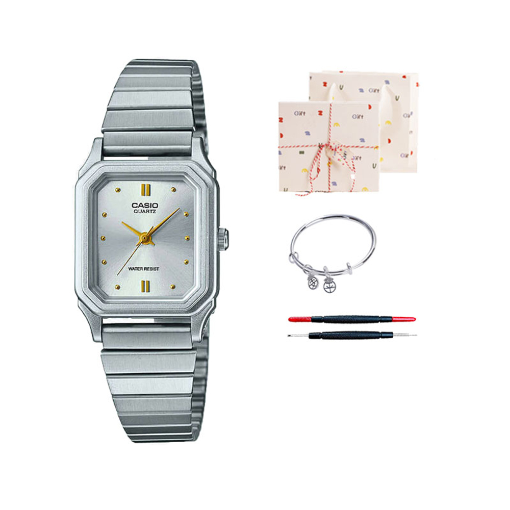 CASIO Women"s VINTAGE Series 31.7mm White Watch LQ-400D-7AEF