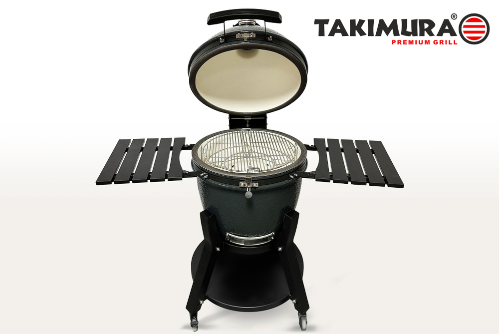 Керамический гриль Takimura 22 дюйма (графит)
