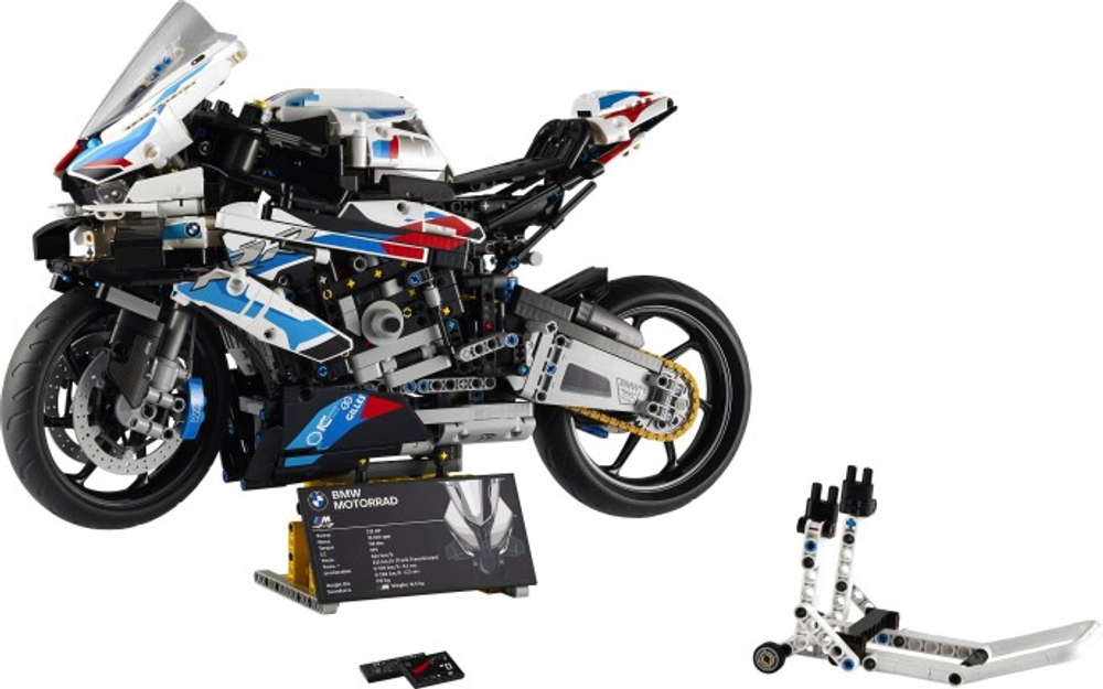 Конструктор Лего Техник БМВ М 1000 RR 42130 | LEGO Technic BMW M 1000 RR | набор спортивный мотоцикл 1921 деталь 18+