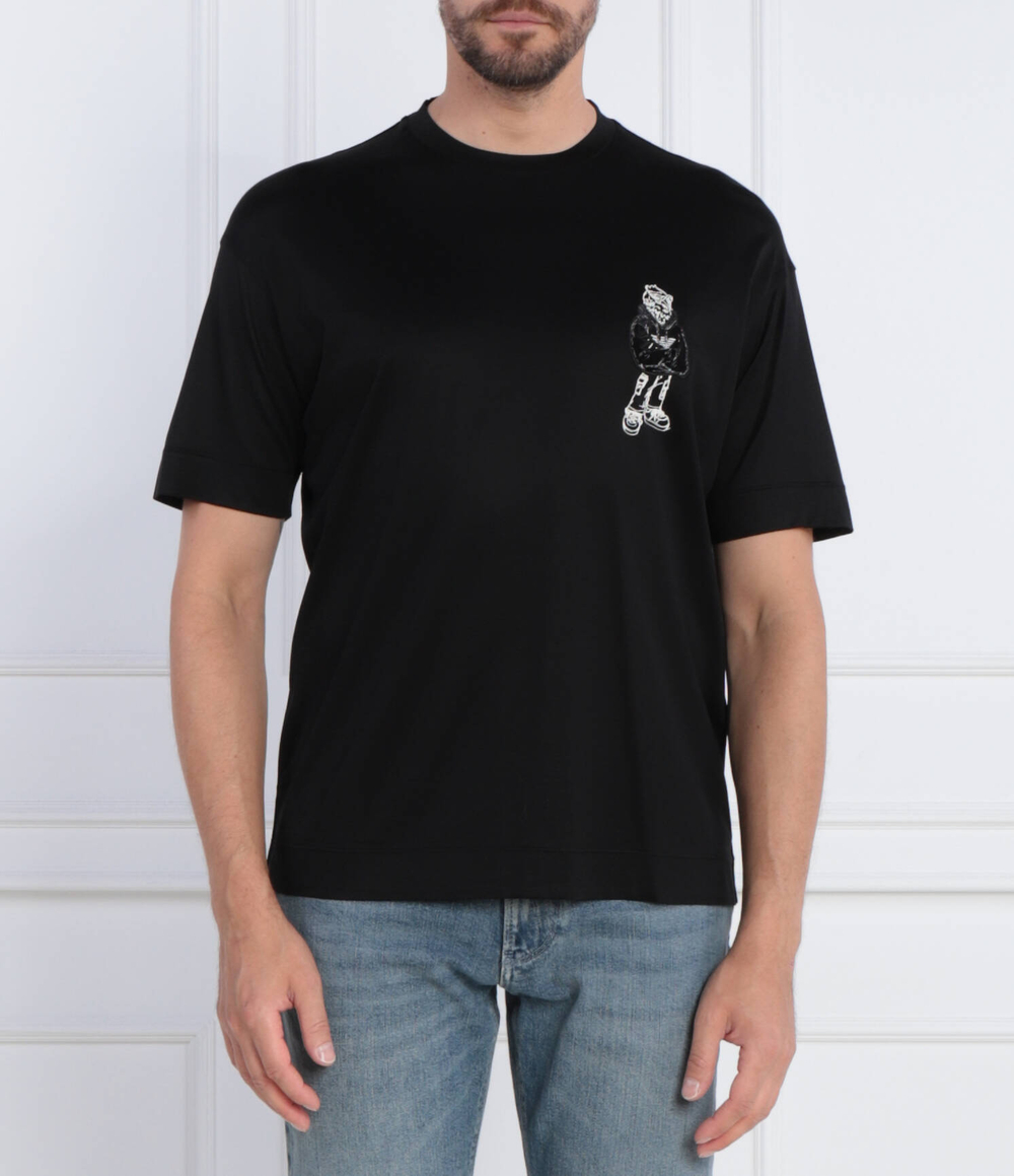 Футболка Emporio Armani - черный(6R1TB5 1JUVZ)