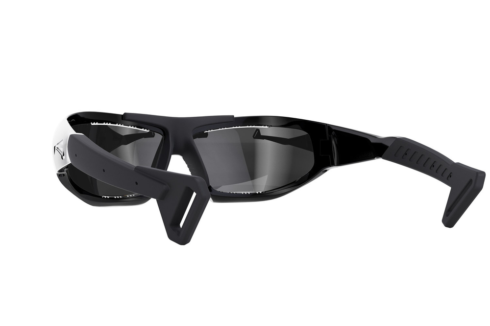 Спортивные очки LiP Surge / Gloss Black - Black / PC Polarized / Levanté Series Chroma Smoke Lens