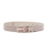 Кожаный ремень MONOGRAM Tommy Hilfiger - экрю(AW0AW15763)