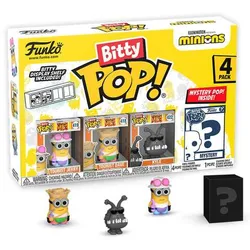 Funko Bitty POP! Minions (Tourist Jerry + Tourist Dave + Kyle + Mystery) 4PK