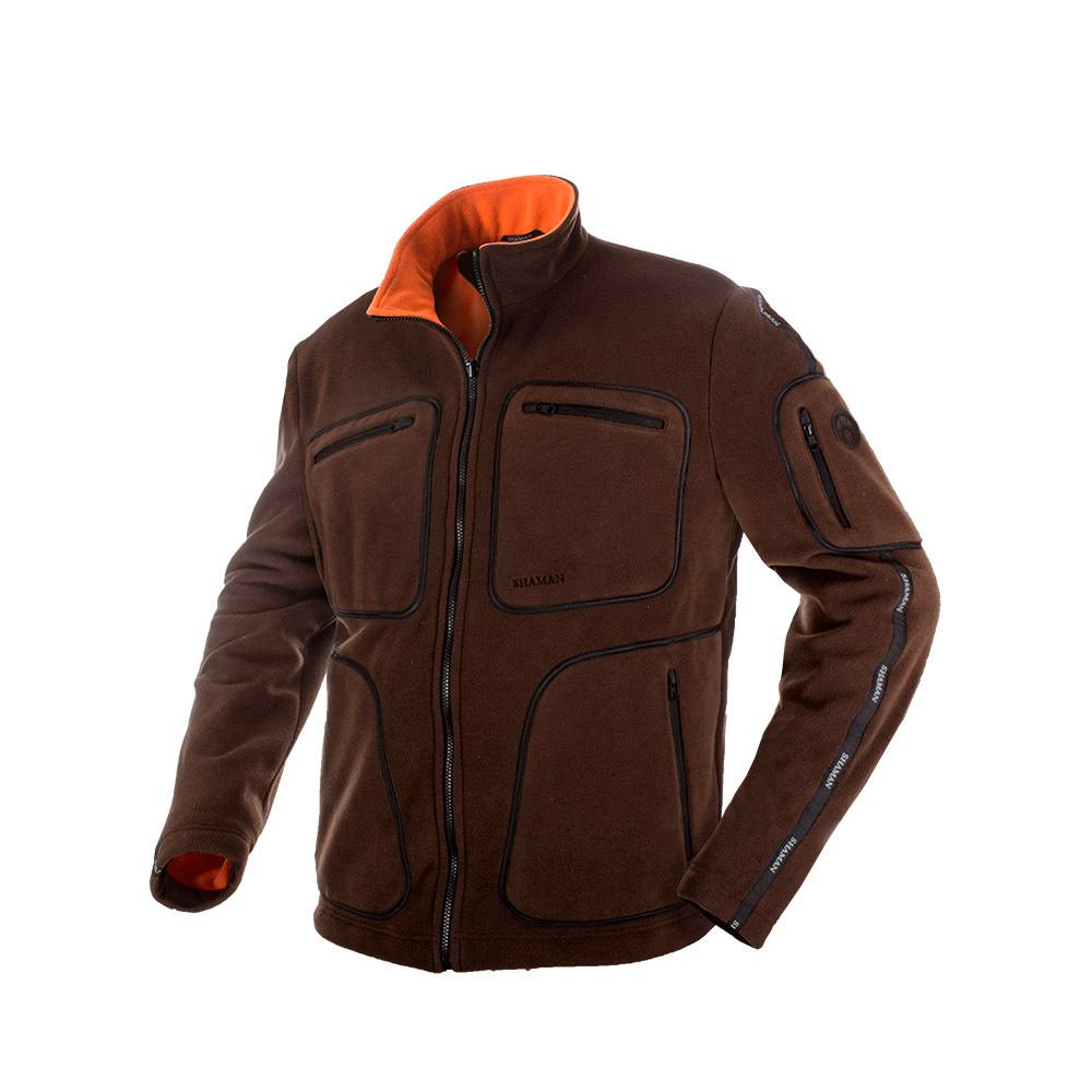Куртка мужская "Elite -380", флис, коричневый /brown, ХСН