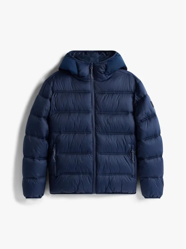 Куртка утепленная мужская TOMMY JEANS TJM HOODED LOGO PUFF