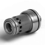 LC32DR40E7X/ - Логический клапан (патрон) Ду32, функция - редукционный клапан давления, давление открытия 4 бар, E = без канавки для тонкого уплотнения, уплотнение NBR